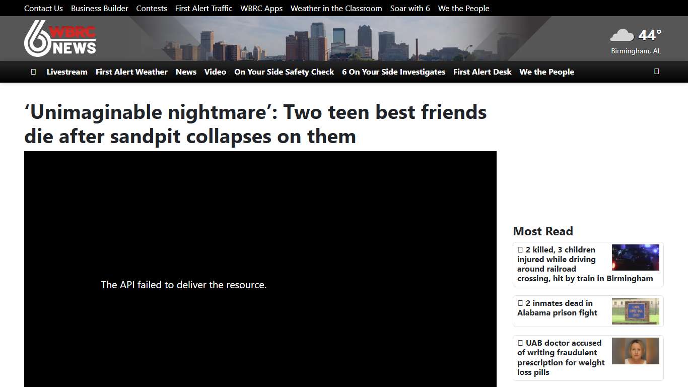 ‘Unimaginable nightmare’: Two teen best friends die after sandpit collapses on them