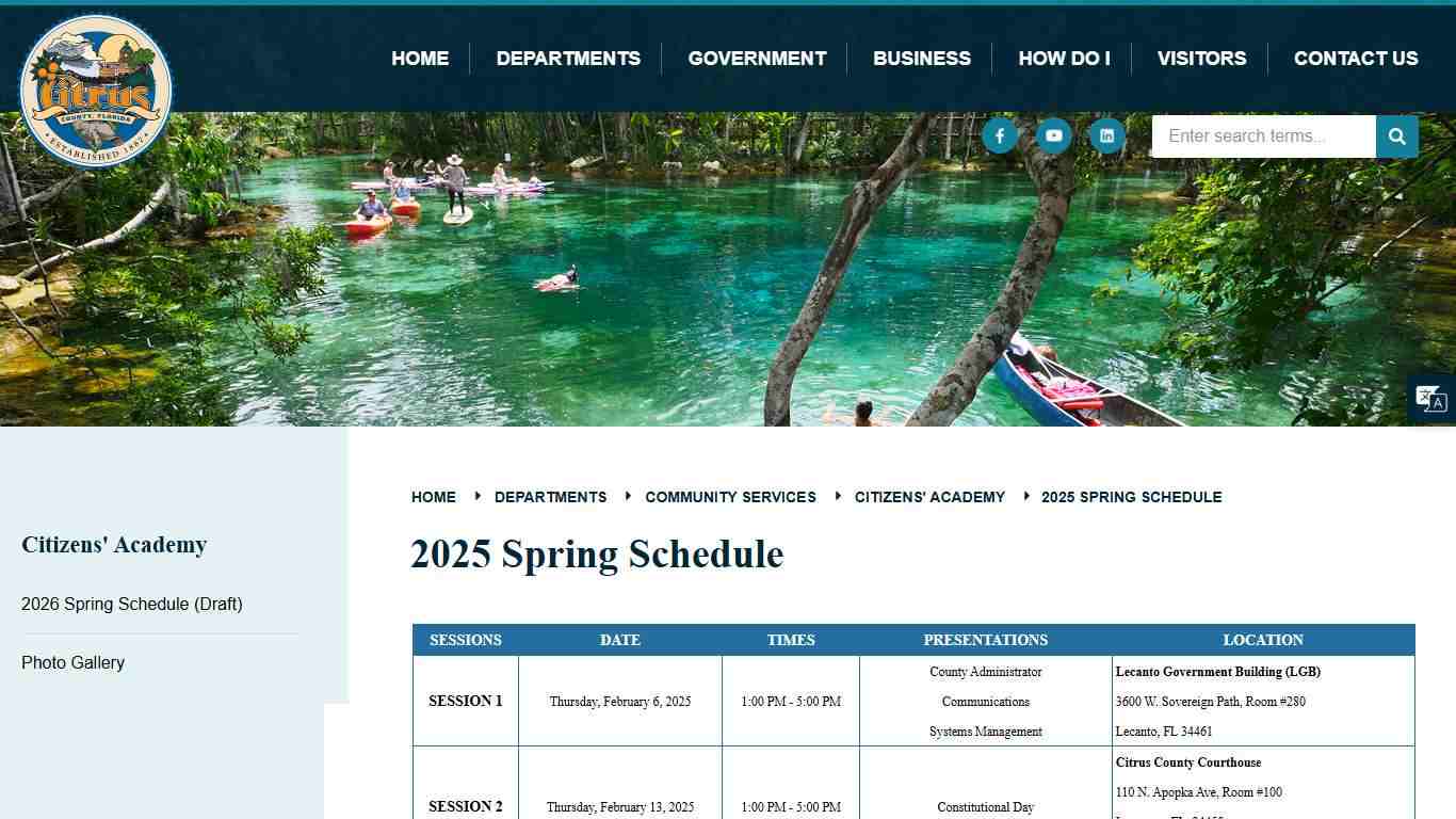 Welcome to Citrus County