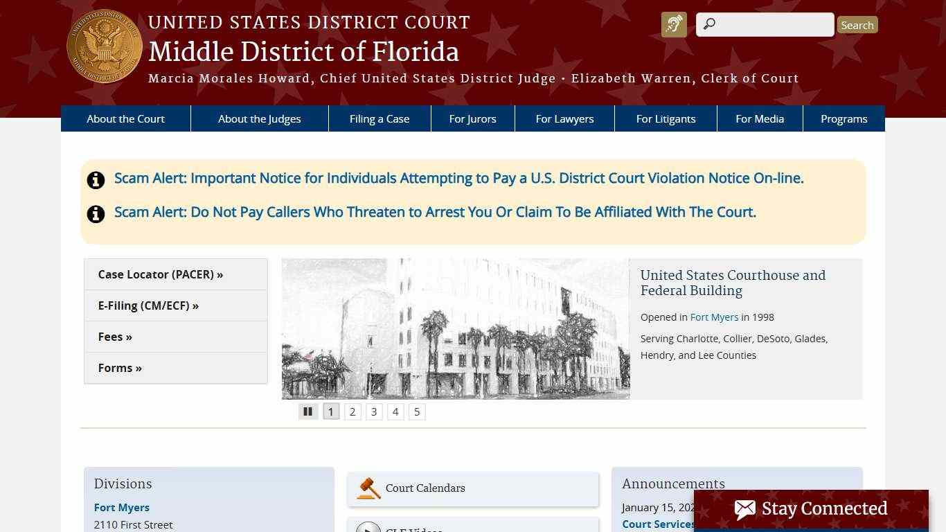 Middle District of Florida | United States District Court