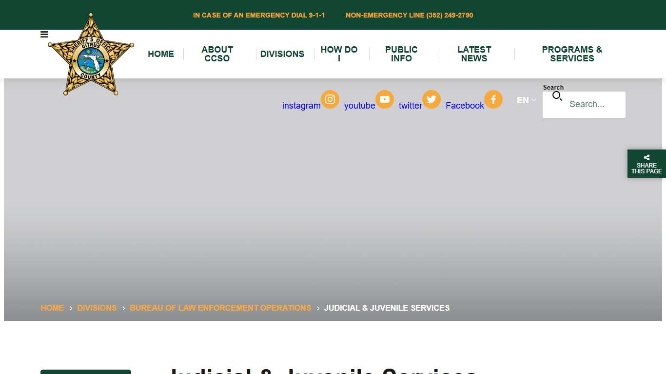 Citrus County Sheriff's Office, FL